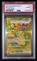 Pikachu ex 2025 Pokemon Prismatic Evolutions #179 Holo (PSA 10) at PristineAuction.com
