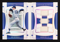 Don Drysdale 2022 Panini National Treasures Legendary Materials Triple Holo Silver #1 #10/10 at PristineAuction.com