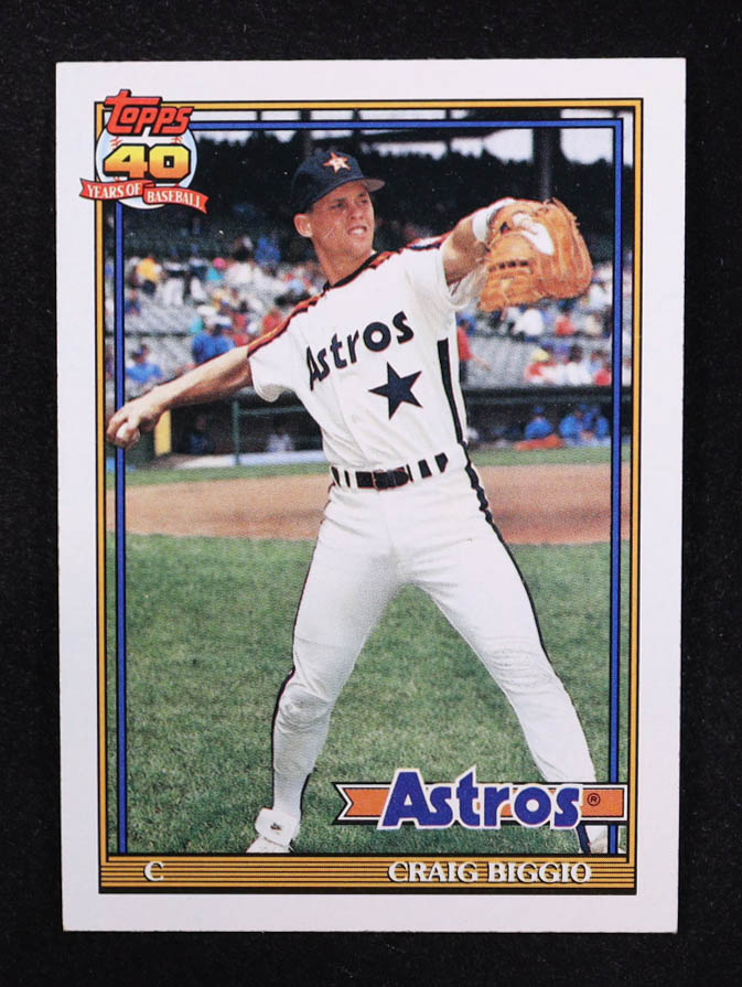 Craig Biggio 1991 Topps #565 at PristineAuction.com Craig Biggio 1991 Topps #565 at PristineAuction.com