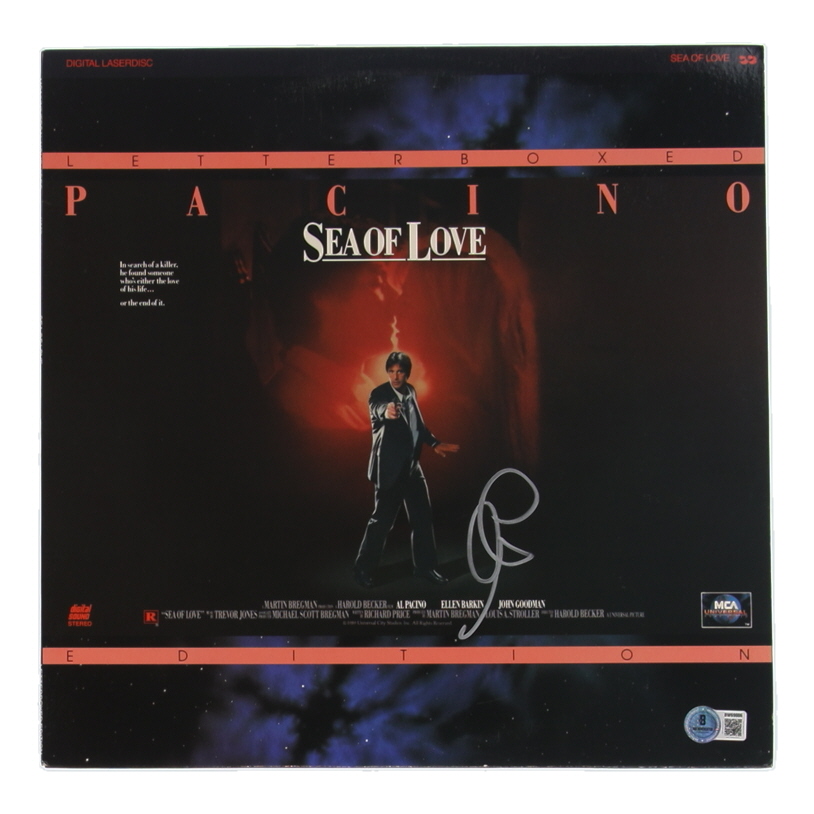 Al Pacino Signed "Sea of Love" Laserdisc Cover (Beckett) at PristineAuction.com Al Pacino Signed "Sea of Love" Laserdisc Cover (Beckett) at PristineAuction.com