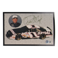 Rick Mast Signed NASCAR 6x9 Hero Card (Beckett) at PristineAuction.com