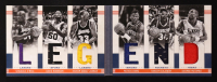 2011-12 Panini Preferred Legends Memorabilia #2 Shaquille O'Neal / Patrick Ewing / Dikembe Mutombo / Hakeem Olajuwon / Kareem Abdul-Jabbar / David Robinson #135/150 at PristineAuction.com