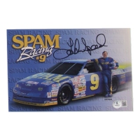 Lake Speed Signed NASCAR 6x9 Hero Card (Beckett) at PristineAuction.com