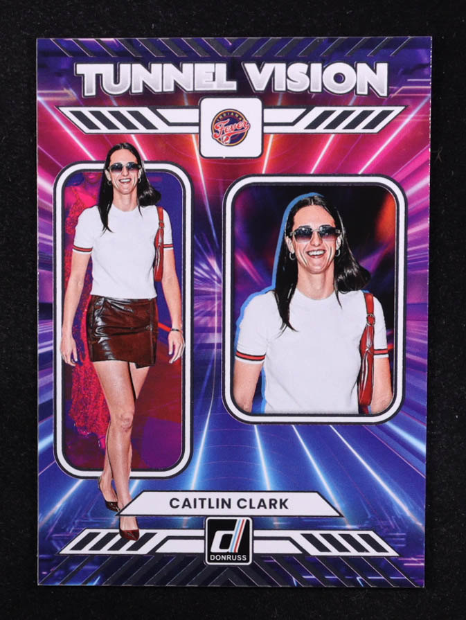 Caitlin Clark 2025 Donruss WNBA Tunnel Vision #1 at PristineAuction.com Caitlin Clark 2025 Donruss WNBA Tunnel Vision #1 at PristineAuction.com
