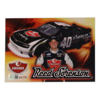 Reed Sorenson Signed NASCAR 6x9 Hero Card (Beckett) at PristineAuction.com