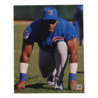 Sammy Sosa Signed Cubs 8x10 Photo (Beckett) at PristineAuction.com