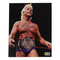 Ric Flair Signed WWE 8x10 Photo (Beckett) at PristineAuction.com
