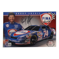 Randy LaJoie Signed NASCAR 6x9 Hero Card (Beckett) at PristineAuction.com