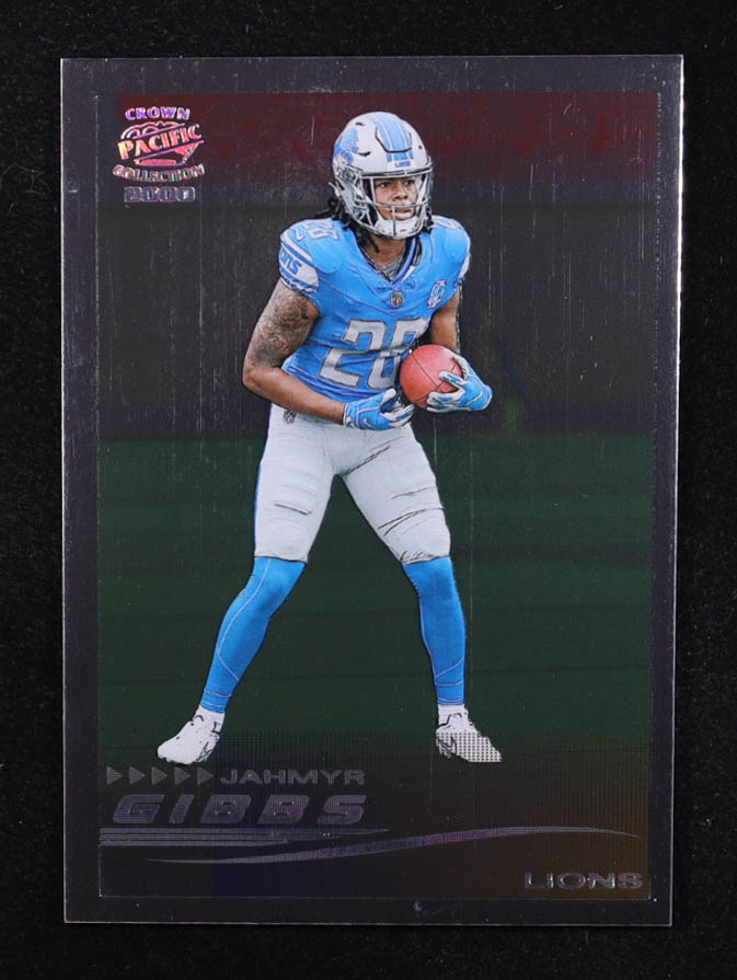 Jahmyr Gibbs 2023 Zenith Pacific Crown Collection #9 RC at PristineAuction.com Jahmyr Gibbs 2023 Zenith Pacific Crown Collection #9 RC at PristineAuction.com