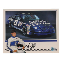 Lyndon Amick Signed NASCAR 8x10 Hero Card (Beckett) at PristineAuction.com
