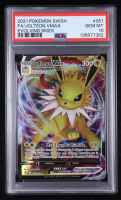 Jolteon VMAX 2021 Pokemon Evolving Skies #51 Holo (PSA 10) at PristineAuction.com