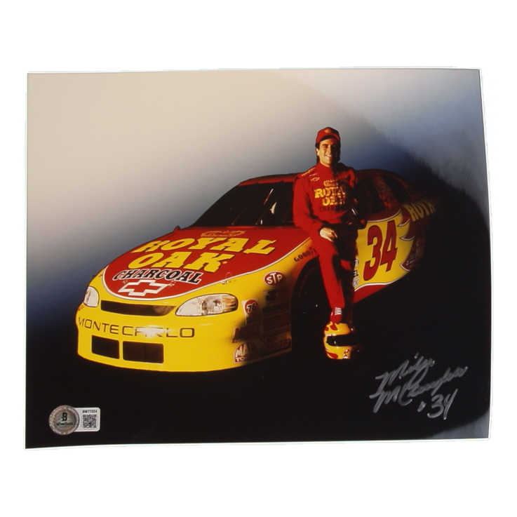 Michael McLaughlin Signed NASCAR 8x10 Hero Card (Beckett) at PristineAuction.com Michael McLaughlin Signed NASCAR 8x10 Hero Card (Beckett) at PristineAuction.com