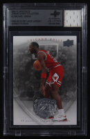 Michael Jordan 2009-10 Upper Deck Michael Jordan Legacy Collection #13 with Game-Used Jersey Swatch (BGS Authentic) at PristineAuction.com