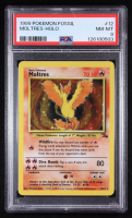 Moltres 1999 Pokemon Fossil #12 Holo (PSA 8) at PristineAuction.com