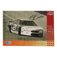 Mike Skinner Signed NASCAR 7x10 Hero Card (Beckett) at PristineAuction.com