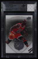 Michael Jordan 2009-10 Upper Deck Michael Jordan Legacy Collection #41 with Game-Used Jersey Swatch (BGS Authentic) at PristineAuction.com
