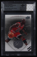 Michael Jordan 2009-10 Upper Deck Michael Jordan Legacy Collection #41 with Game-Used Jersey Swatch (BGS Authentic) at PristineAuction.com