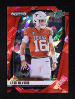 Arch Manning 2025 Panini Prizm Draft Picks Prizms Red Ice #166 RC at PristineAuction.com
