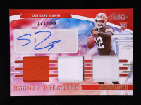 Shedeur Sanders 2025 Absolute Rookie Premiere Materials Autographs #2 #043/399 RC at PristineAuction.com