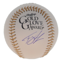 Ty France Signed Golden Glove Award Logo Baseball (PSA) at PristineAuction.com