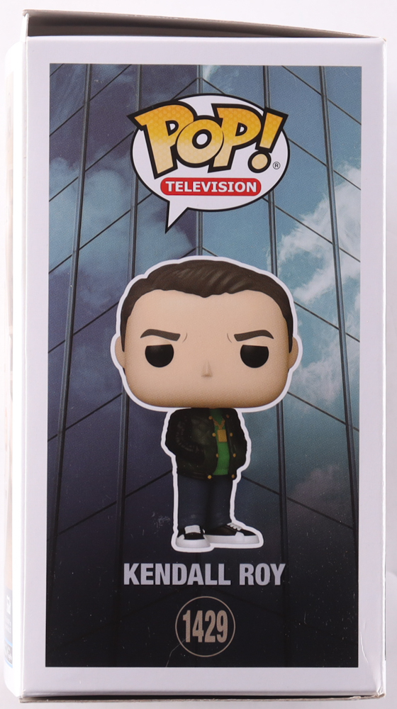 Jeremy Strong Signed "Succession" #1429 Kendall Roy Funko Pop! Vinyl Figure (Beckett) at PristineAuction.com Jeremy Strong Signed "Succession" #1429 Kendall Roy Funko Pop! Vinyl Figure (Beckett) at PristineAuction.com