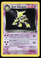 Dark Alakazam 2000 Pokemon Team Rocket #1 Holo at PristineAuction.com