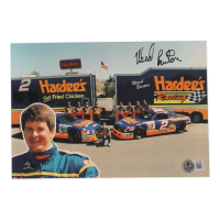 Ward Burton Signed NASCAR 6x9 Hero Card (Beckett) at PristineAuction.com