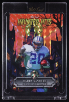 Barry Sanders 2025 Wild Card Haunted Hits Monster Hunt Orange Creepy Castle Mosaic #BS #2/2 at PristineAuction.com