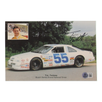 Tim Fedewa Signed NASCAR 6x9 Hero Card (Beckett) at PristineAuction.com