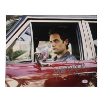 Penn Badgley Signed "You" 11x14 Photo (PSA) at PristineAuction.com