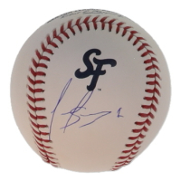 Luis Arraez Signed OML Giants City Connect Logo Baseball (PSA) at PristineAuction.com