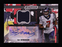 CJ Stroud 2023 Topps Composite Patch Autographs Horizontal #CPAH-CJS #28/99 RC at PristineAuction.com