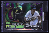 Don Mattingly 2024 Wild Card Alumination DinoMight Pteradactyl Rainbow #DM #3/10 at PristineAuction.com
