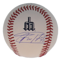 Felix Hernandez Signed OML Mariners City Connect Logo Baseball (PSA) at PristineAuction.com