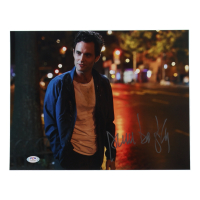 Penn Badgley Signed "You" 11x14 Photo (PSA) at PristineAuction.com