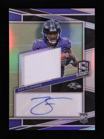 Zay Flowers 2023 Panini Spectra Jsy Autographs #242 #15/99 RC at PristineAuction.com