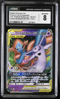 Espeon & Deoxys GX 2019 Pokemon TCG Sun and Moon Tag Team GX Starter Set Japanese #001 (CGC 8) at PristineAuction.com