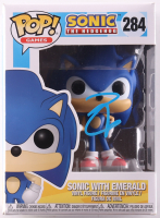 Ben Schwartz Signed "Sonic the Hedgehog" #284 Sonic with Emerald Funko Pop! Vinyl Figure (Beckett) at PristineAuction.com
