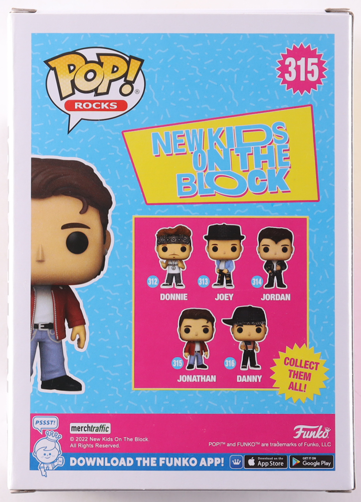 Jonathan Knight Signed "News Kids On The Block" #315 Funko Pop! Vinyl Figure (Beckett) at PristineAuction.com Jonathan Knight Signed "News Kids On The Block" #315 Funko Pop! Vinyl Figure (Beckett) at PristineAuction.com
