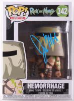 Joel McHale Signed "Rick and Morty" #342 Hemorrhage Funko Pop! Vinyle Figure (Beckett) at PristineAuction.com
