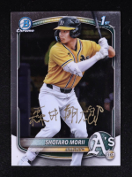 Shotaro Morii Signed 2025 Bowman Chrome Prospects #BCP170 (BGS) at PristineAuction.com