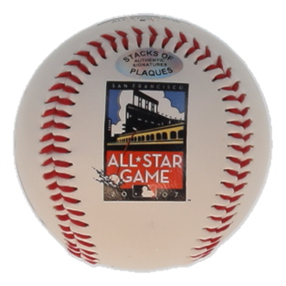 Willie Mays Signed 2007 All-Star Game Baseball (SoP) at PristineAuction.com Willie Mays Signed 2007 All-Star Game Baseball (SoP) at PristineAuction.com