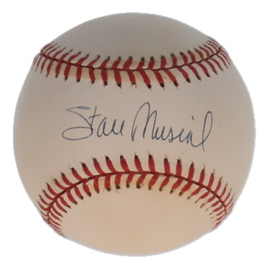 Stan Musial Signed ONL Baseball (Beckett) at PristineAuction.com Stan Musial Signed ONL Baseball (Beckett) at PristineAuction.com