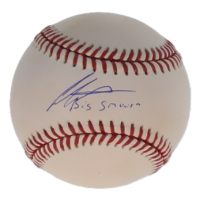 Colson Montgomery Signed OML Baseball Inscribed "Big Smooth" (JSA) at PristineAuction.com