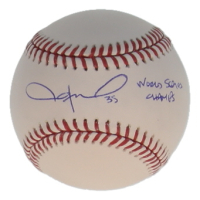 Jason Hammel Signed OML Baseball Inscribed "World Series Champs" (JSA) at PristineAuction.com