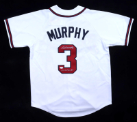 Dale Murphy Signed Braves Majestic Authentic Jersey Inscribed "NL MVP 82, 83" (JSA) at PristineAuction.com