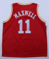 Vernon Maxwell Signed Jersey Inscribed "Mad Max" (JSA) at PristineAuction.com