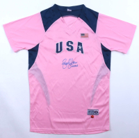 Jennie Finch Signed Jersey inscribed "04 US Gold" (Sports Integrity) at PristineAuction.com