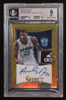 Anthony Davis 2012-13 Select Prizms Gold Patch Autograph #270 #01/10 RC (BGS 9 | Autograph Graded 10) at PristineAuction.com