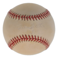 Steve Carlton Signed ONL Baseball Inscribed "329 W's" (Beckett) at PristineAuction.com